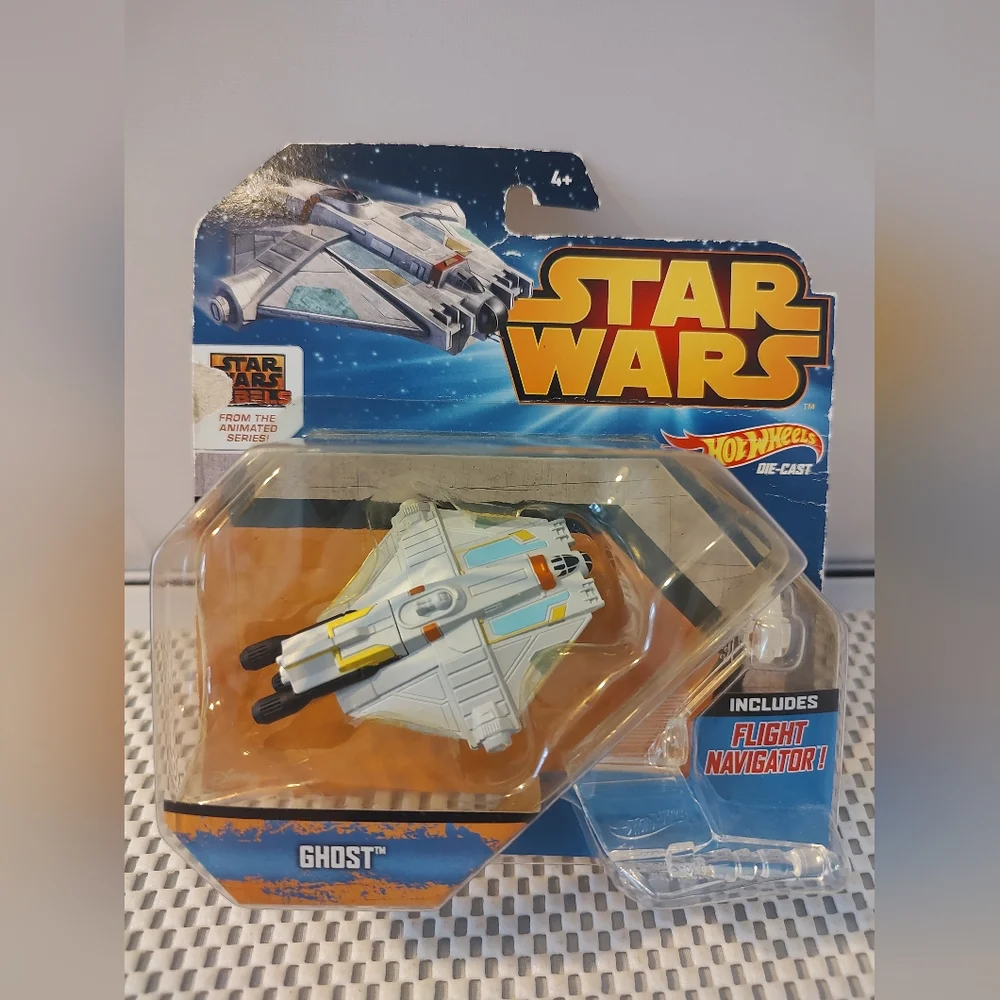 Hot Wheels Ghost Star Wars Rebels Die-Cast NWT Disney